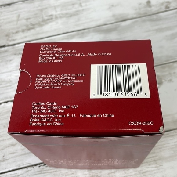 OREO CHRISTMAS ORNAMENT “Christmas with an OREO twist” 2000 vintage - Picture 8 of 8